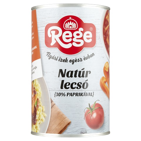 Rege Natúr lecsó 30% paprikával 4250ml